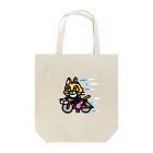 キャットＣのこうじょうけんがくのごきげんバイセコー Tote Bag