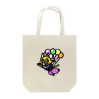 キャットＣのこうじょうけんがくのそらをとぶキャットC Tote Bag