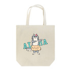 ヤマノナガメのaloha cat Tote Bag