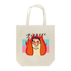 おやじ指のファイヤー【おやじ指】 Tote Bag