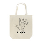 1tshの覇王線 lucky トートバッグ