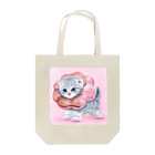 萌獣ファクトリー「純屋」の萌獣 猫 ポンデニャイオン：さくらんぼ Tote Bag