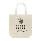 Three Peace Project グッズのThree  Peace  Project トートバッグ