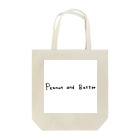 Peanut and ButterのPeanut and Butter Logo Tote Bag