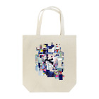 サワダモコ Moco SawadaのI/O コラージュ Tote Bag