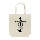 クライスラーミュージックのバイオリン/Peace on Earth黒 Tote Bag