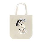 Shimiyasuのキャバリア№09 ちょいちょいトライカラー Tote Bag