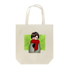 あをまめの洋梨 Tote Bag