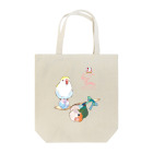 青いことり工房@徐行運転のりるせなroomスプーン Tote Bag