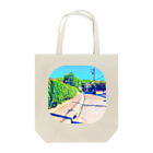 ちいさいものwata.wata.のトビダシチュウイ Tote Bag