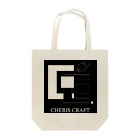 CherisCraft(ちぇりすくらふと）のCherisCraftロゴ Tote Bag