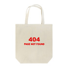 BLICK + BLACK の[404] NOT FOUND Tote Bag