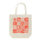 Cicogna（チコーニャ）のpatchwork(pink) Tote Bag