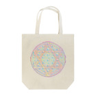 HIRO CollectionのRainbow Flower of Life & Hexagram トートバッグ