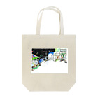 小野寺製作所二号店の屋上と東京 Tote Bag