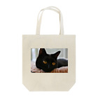 polepole-officeの黒猫ヴィヴィの日向ぼっこ Tote Bag