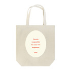 ggotgill（コッキル）のyour own happiness Tote Bag