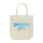 JIMOTO Wear Local Japanの尼崎市 AMAGASAKI CITY トートバッグ