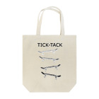 NIKORASU GOのスケボーデザイン「TICK-TACK」 トートバッグ