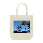 M.MORIのLos Angeles Malibu Palm Tree Tote Bag