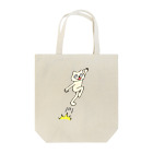 maco-necoのジャンピング マコネコ Tote Bag