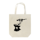 Poooompadoooourのcassowary(ロゴなしモノクロロボットのみ) Tote Bag