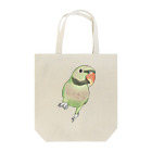 まめるりはことりのご機嫌なダルマインコちゃん【まめるりはことり】 Tote Bag