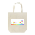 Ladybugcolorの混色フラワー（ペイント） Tote Bag