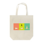 夢見る柴犬のSpring Rabbits Tote Bag