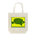サカナオのミドリガメ　切り絵 Tote Bag