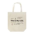 lifejourneycolorfulのThis is My Life トートバッグ