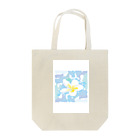 ジルトチッチのデザインボックスの南国のハワイの白い花プルメリアPlumeria Tote Bag