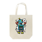 Cɐkeccooのレトロ★ロボット-ポンコツ!? Tote Bag