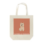 sayapochaccoのMy favirite terriers drom A to Z　~N~ NORWICH TERRIER トートバッグ