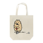 イラスト MONYAAT のポメラニアン　ゴルフ2 C Tote Bag