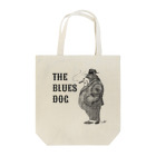 Trippin Flower DesignsのThe Blues Dog Tote Bag