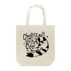 frmeowのCheshireCat [Black-AmericanShorthair] トートバッグ