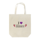 Monokomono+のI LOVE CAFE BERRY Tote Bag