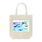 ふたごのおよげペンギン Tote Bag