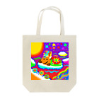 どりほぷのふんわりしか・夜 Tote Bag