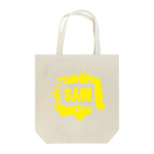 SAMのSAMロゴ（イエロー） Tote Bag