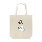 ＋Whimsyのゆきだるまさんがころんだ Tote Bag