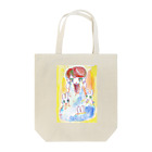 うさぎちゃんアイランドのうさぎちゃんと泣く Tote Bag