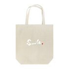 字描きおゆみのsmile(白字) Tote Bag