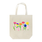 甲斐えるのブタ！ぶた！豚！のブタとお花 Tote Bag