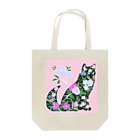 itokana の花柄のキツネ Tote Bag