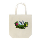 out of pagesのおなかをすかせてやってきたくま Tote Bag