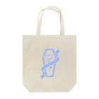 IENITY　/　MOON SIDEの【MOON SIDE】Rose Coffin Ver.2 #lightblue×lightpink Tote Bag