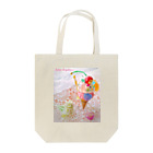 chaton de gateauxのBear Gummy Parfeit(candy beige ver.) Tote Bag