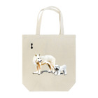 pupusyupoの墨絵の犬たち Tote Bag